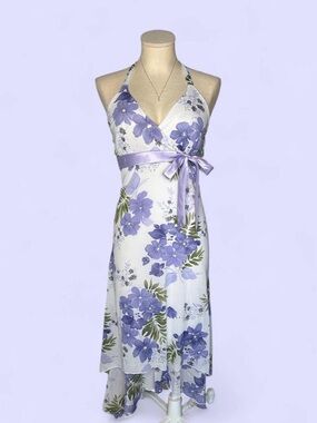 Trixxi Floral Halter Dress Women’s S